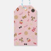 kerstvoedingskraker Sugar Plum Fairy Favor Tag Cadeaulabel (Achterkant)