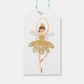 kerstvoedingskraker Sugar Plum Fairy Gift Labels Cadeaulabel (Voorkant)