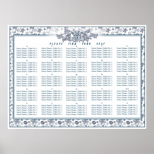 kerstvoedingskraker Wreath Wedding Poster (Voorkant)