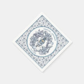  kerstvoedingskraker Wreath Wedding Servet (Hoek)