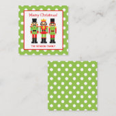 kerstvoedingskrakers Cadeaukaarten Notitiekaartje (Voorkant / Achterkant)