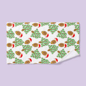 Kerstvoetbal Bad Handdoek (Handdoek)