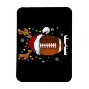 Kerstvoetbal Lichtjes Funny Boys Mannen Sport Magneet