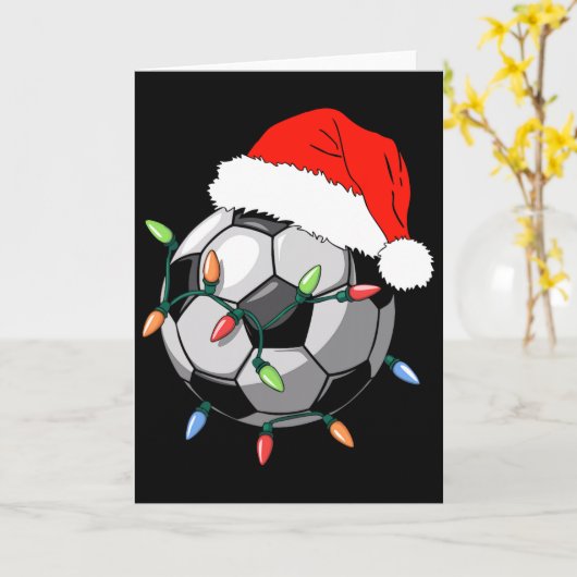 Kerstvoetbal Ll Shirt Heren Jeugd Jongens Kerst Py Kaart (Gele Bloem)