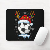 Kerstvoetbal Rendieren Muismat (Met muis)