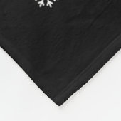 Kerstvoetbal Spelers M Fleece Deken (Hoek)