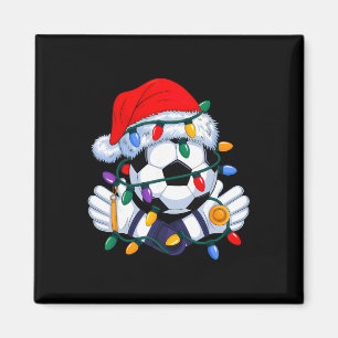 Kerstvoetbal Xmas Kerstman Sporthoed Heren Dames Magneet