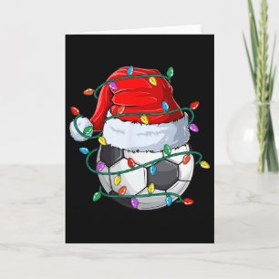 Kerstvoetbal Xmas Kerstman Sporthoed Ll Kinderen J Kaart