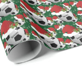 kerstVoetballen | DIY-naam Cadeaupapier (Rol Hoek)