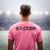 Kerstvoetbalornament Klassiek T-shirt
