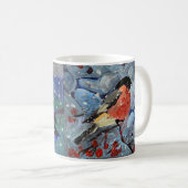 kerstvogel koffiemok (Voorkant rechts)