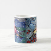 kerstvogel koffiemok (Center)
