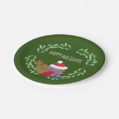 kerstvogel op een Bord voor bijkantoor (Gekanteld)