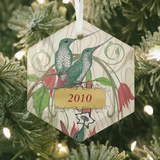  kerstvogels glas ornament (Insitu)