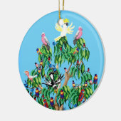 Kerstvogels in Australië Keramisch Ornament (Links)
