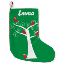 Kerstvogels in een boom