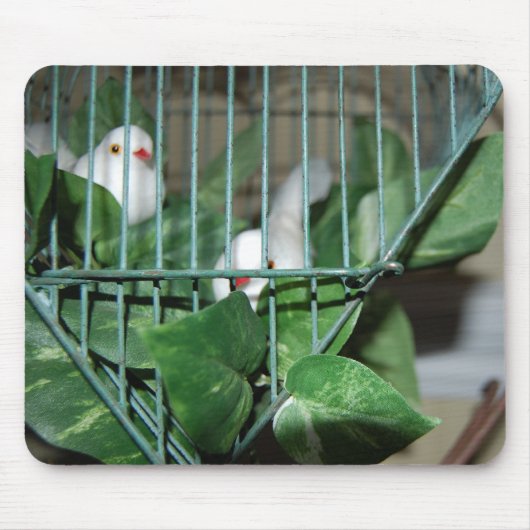 kerstvogels muismat (Voorkant)