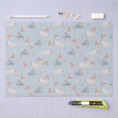 Kerstvogels naadloos patroon tissuepapier (Craft)