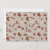 Kerstvogels 'Thuis voor de Feestdagen' Fotokaart Feestdagenkaart (Achterkant)