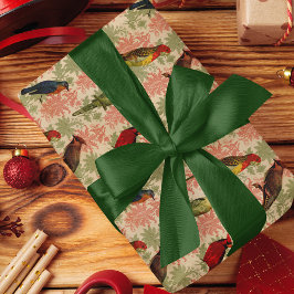 kerstvogels tissuepapier