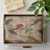  kerstvogels tissuepapier (Geschenk)