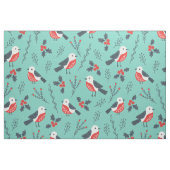 Kerstvogels & Trimmings Patroon Stof (Fat Quarter)