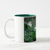 kerstvogels tweekleurige koffiemok (Links)