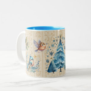 Kerstvogels vakantie Mok