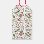 Kerstvogels van dennenhout | Cadeautags Cadeaulabel (Achterkant)