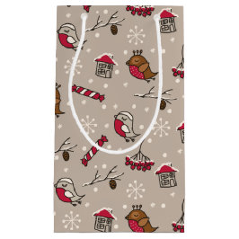 Kerstvogels Woodland 'Thuis voor de Feestdagen' Klein Cadeauzakje