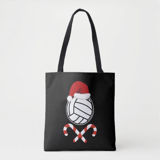 Kerstvolleybal Tote Bag (Voorkant)