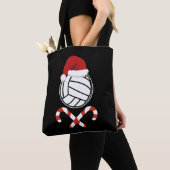 Kerstvolleybal Tote Bag (Dichtbij)