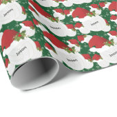 Kerstvolleyballen | DIY-naam Cadeaupapier (Rol Hoek)