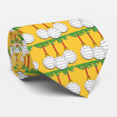 KerstvolleybalStropdas Stropdas (Opgerold)