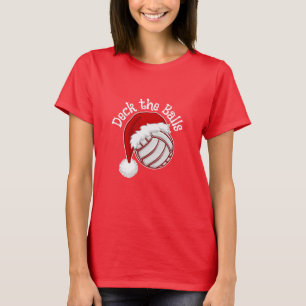 Kerstvolleybalzweet en andere kerstzweet t-shirt