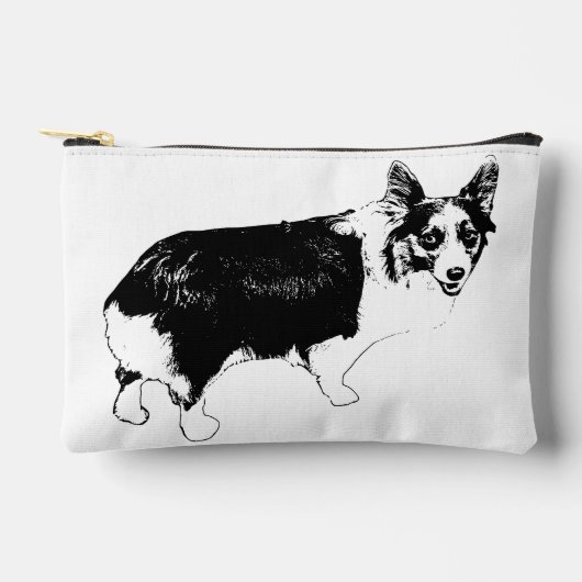 Kerstvoorbereidingscorgi Etui (Voorkant)