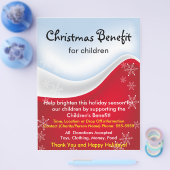 kerstvoordeel voor kinderen Flyer (Enkel)