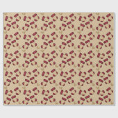 kerstvoorraad cadeaupapier (Vlak)