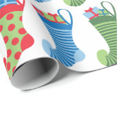 kerstvoorraad cadeaupapier (Rol Hoek)