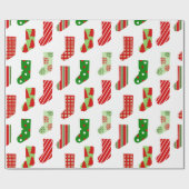 kerstvoorraad cadeaupapier (Vlak)