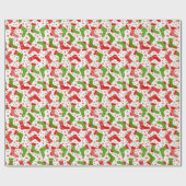 kerstvoorraad cadeaupapier (Vlak)