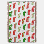 kerstvoorraad deken (Voorkant Verticaal)