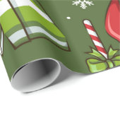 kerstvoorraad | kerstpapier cadeaupapier (Rol Hoek)