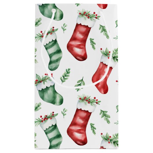 kerstvoorraad klein cadeauzakje (Achterkant)