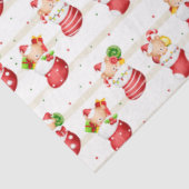 kerstvoorraad tissuepapier (Detail)