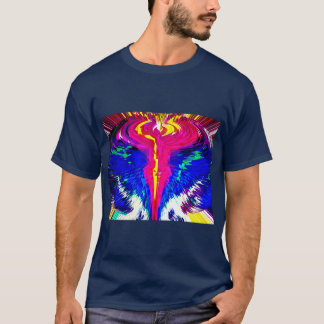 Kerstvortex feestelijk stijlvol t-shirt