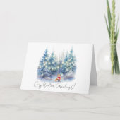 Kerstvos Kaart (Voorkant)