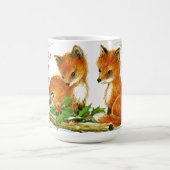 Kerstvossen Schattigee landelijke vakantie Koffiemok (Center)