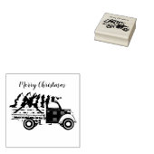 Kerstvrachtstempel Rubberstempel (Gestempeld)