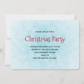 Kerstvrachtwagen met Cute Animals Party Kaart (Achterkant)